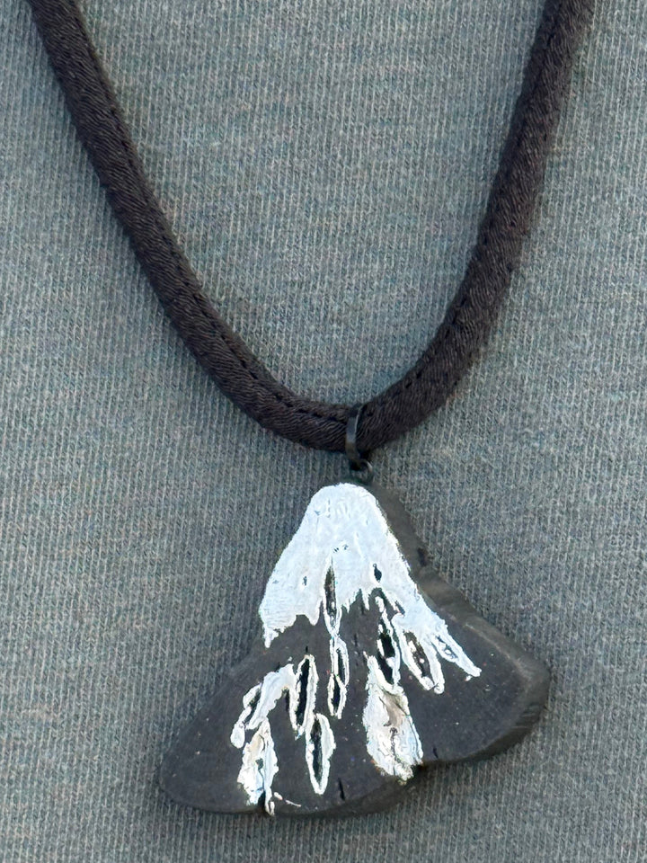Mount Fuji Necklace - Silver