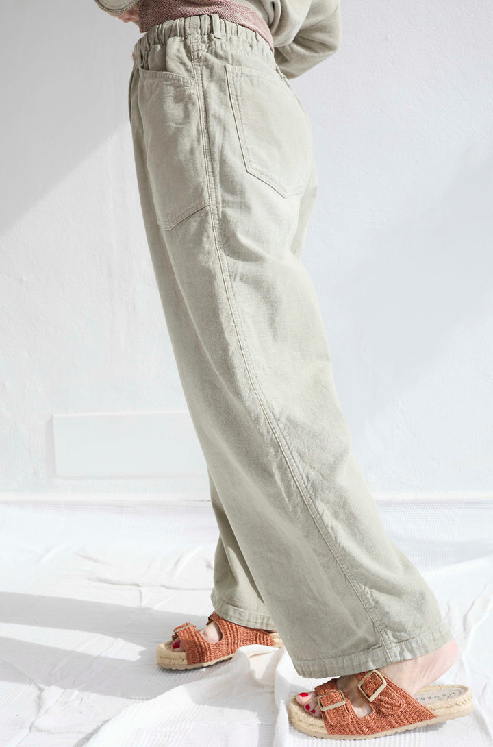P82 Katmandu 9 oz Linen/Organic Cotton Sunfaded Khaki
