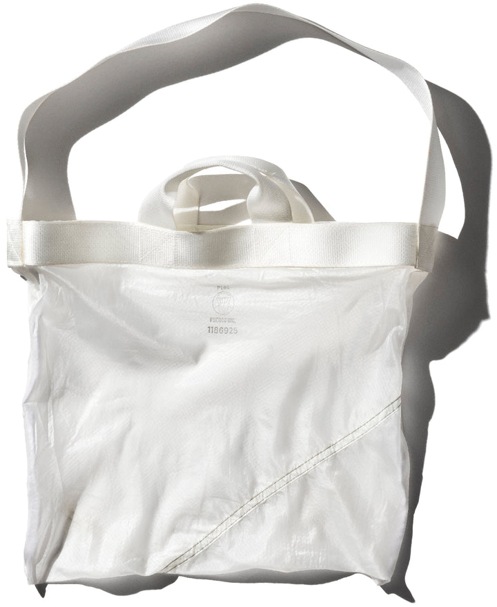 ZZ-504148 Vintage Parachute Light 2-Way Bag White