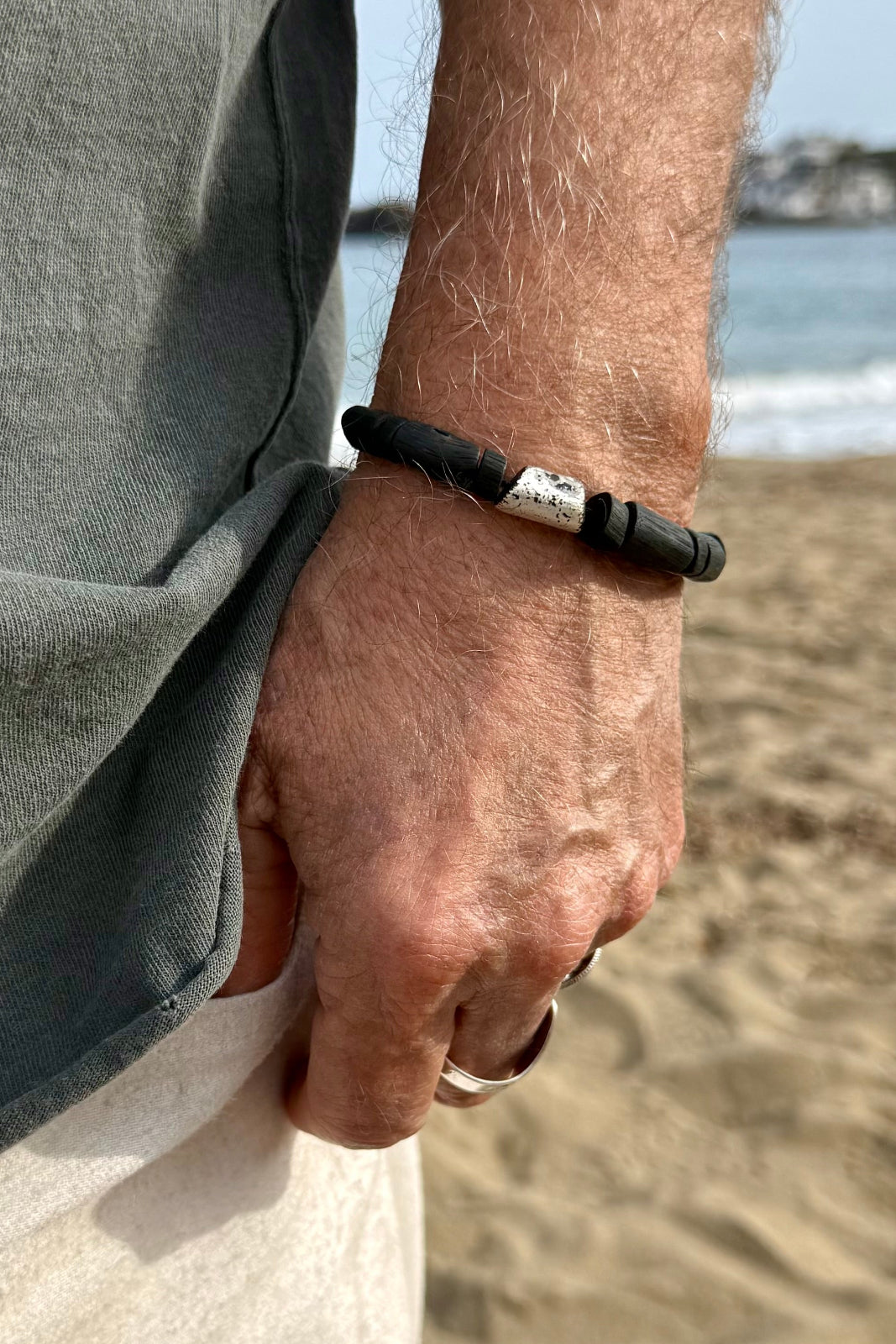 Yayoi - Palla Adjustable Bracelet - Silver