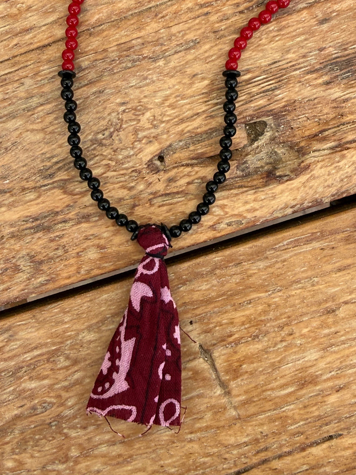 Beads Necklace Black