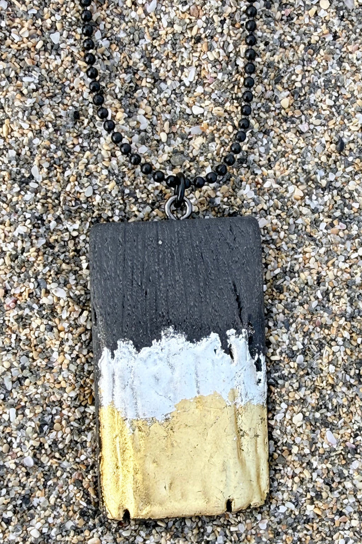 Kin-Palla-Koban Necklace - Gold/Silver