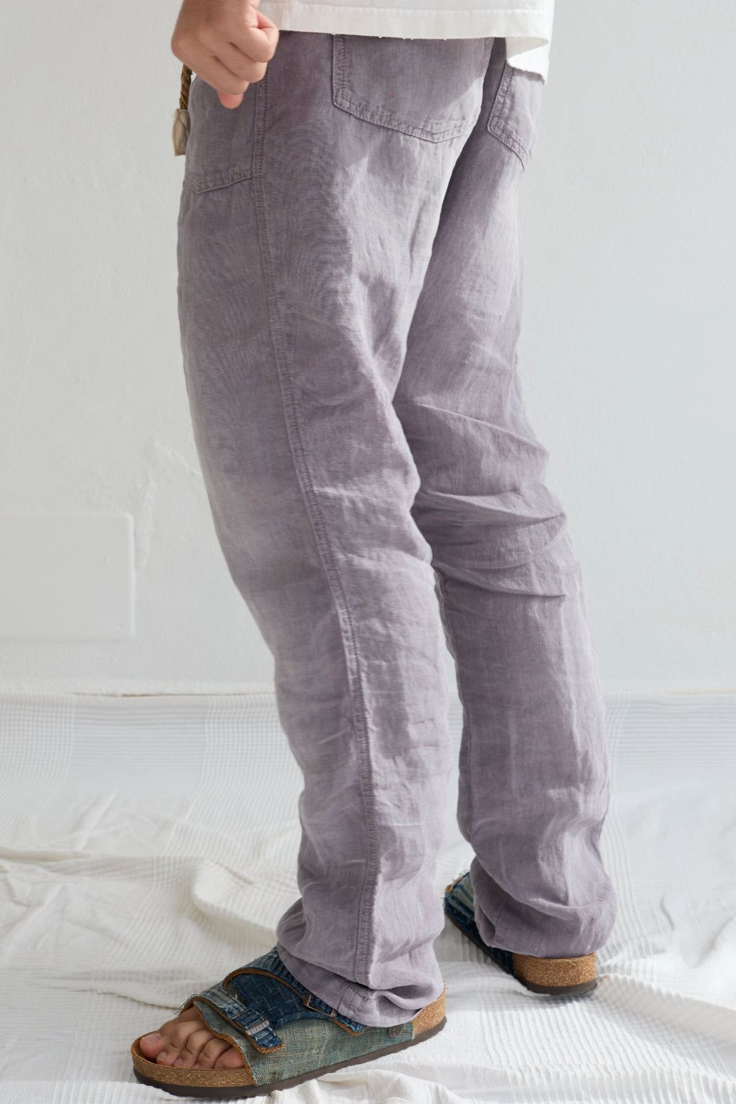 P38 8oz 100% Hemp Sun Faded Dye Dusty Orchid