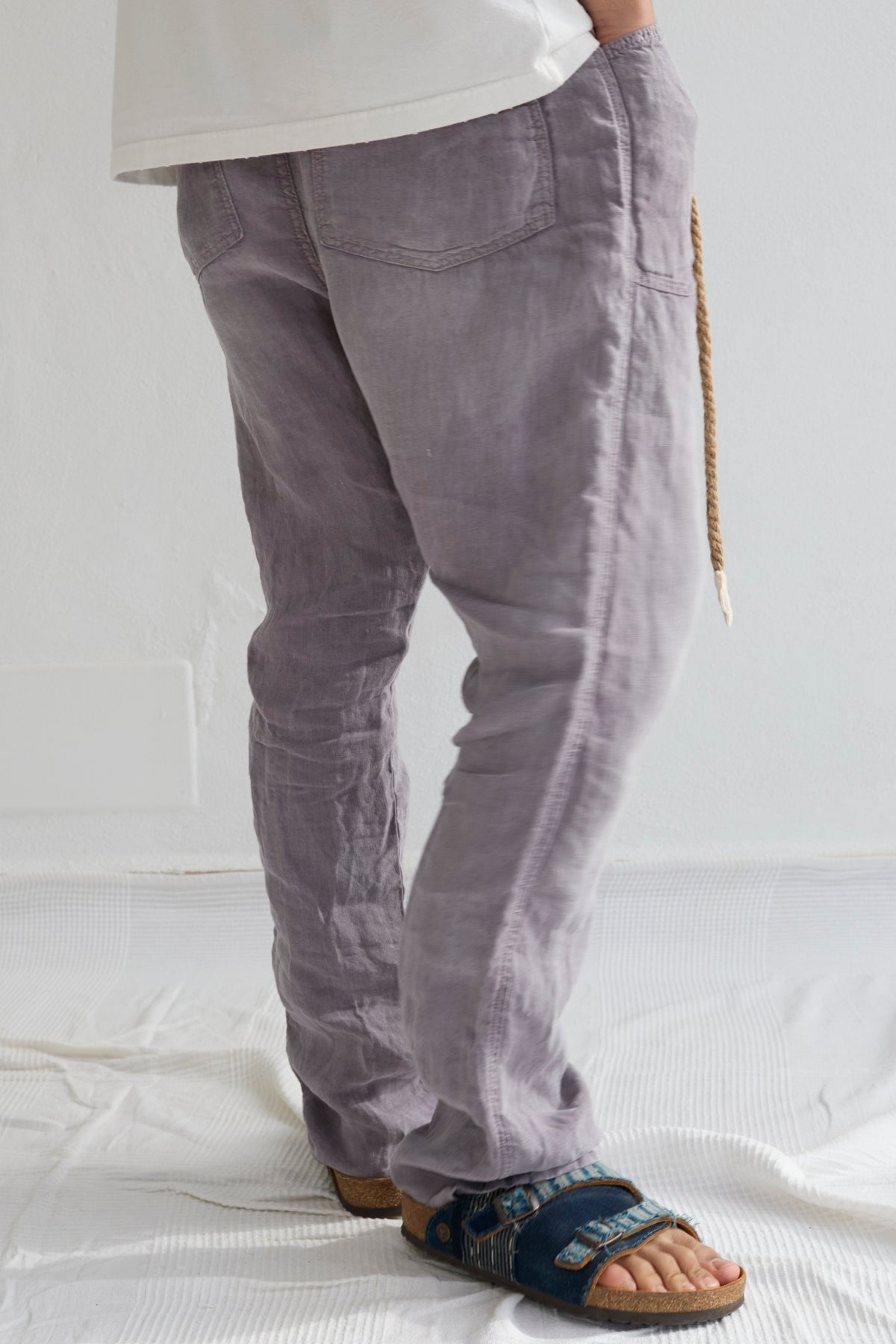P38 8oz 100% Hemp Sun Faded Dye Dusty Orchid