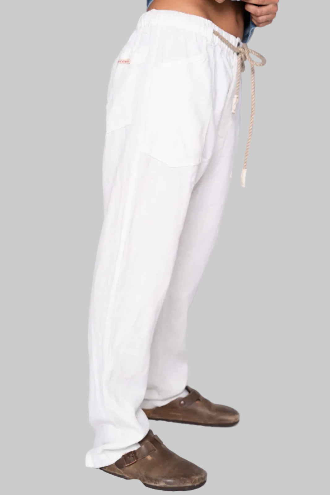 P38 8oz 100% Hemp Sun Faded-Paint Dye Off White