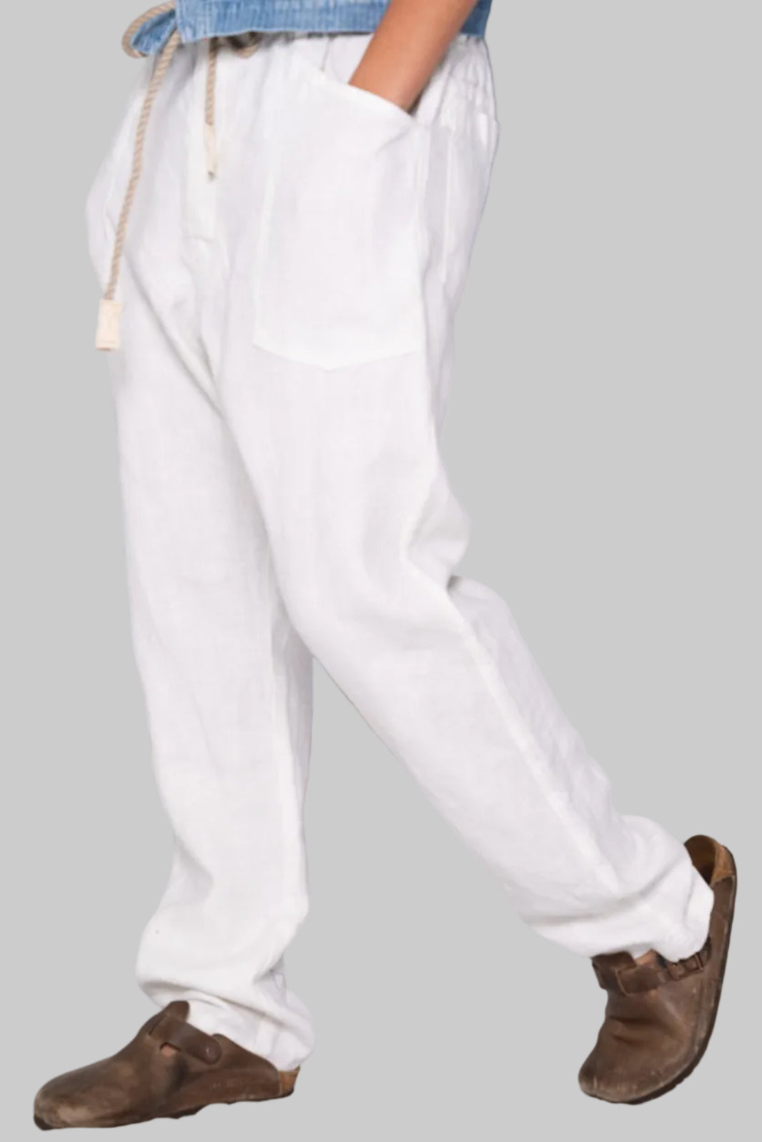 P38 8oz 100% Hemp Sun Faded-Paint Dye Off White