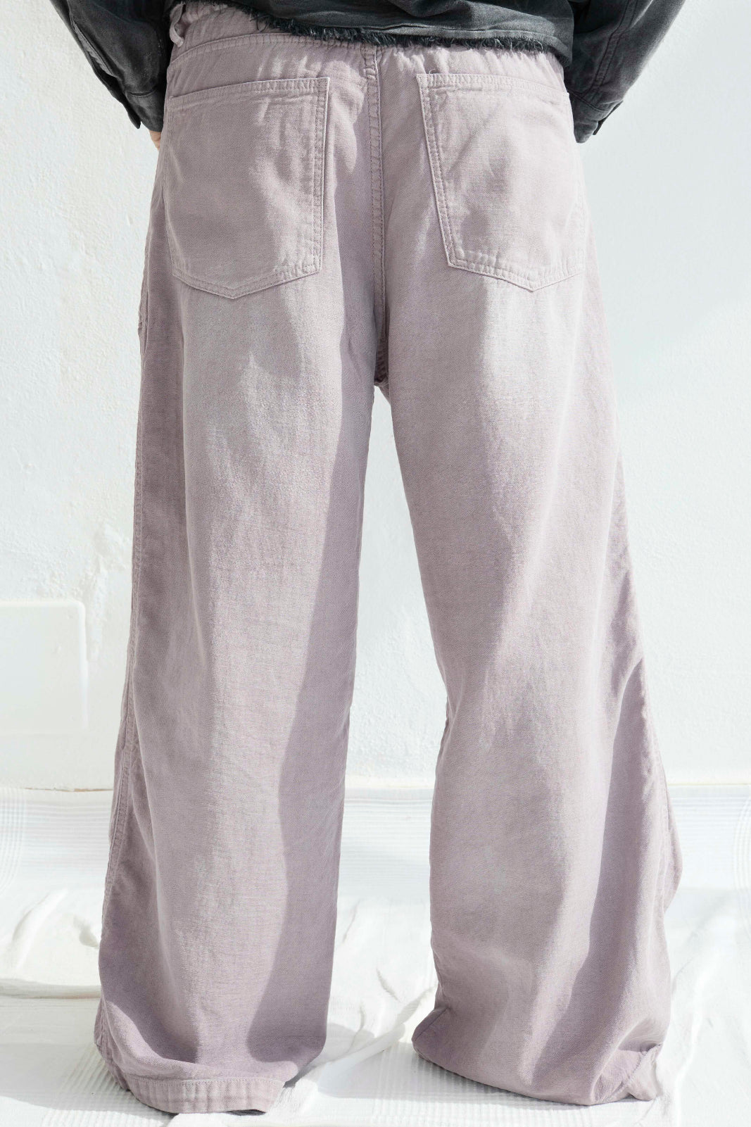 P82 Katmandu 9oz Linen/Organic Cotton Sun Faded Dye Dusty Orchid