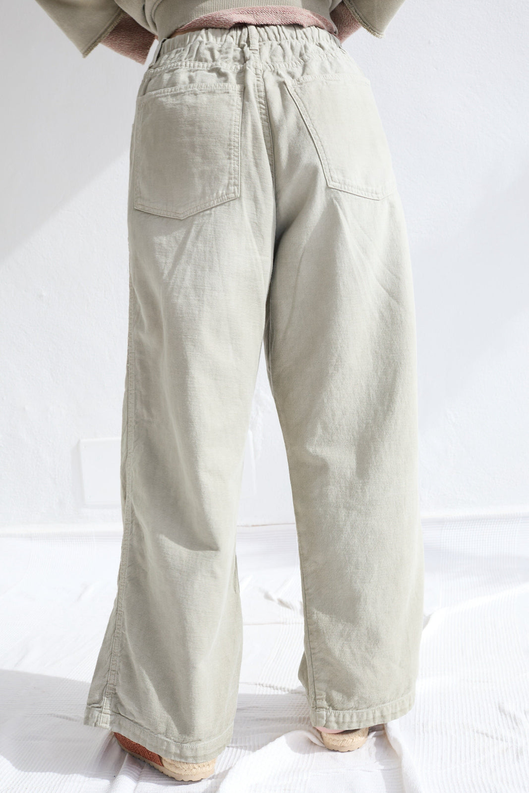 P82 Katmandu 9 oz Linen/Organic Cotton Sunfaded Khaki