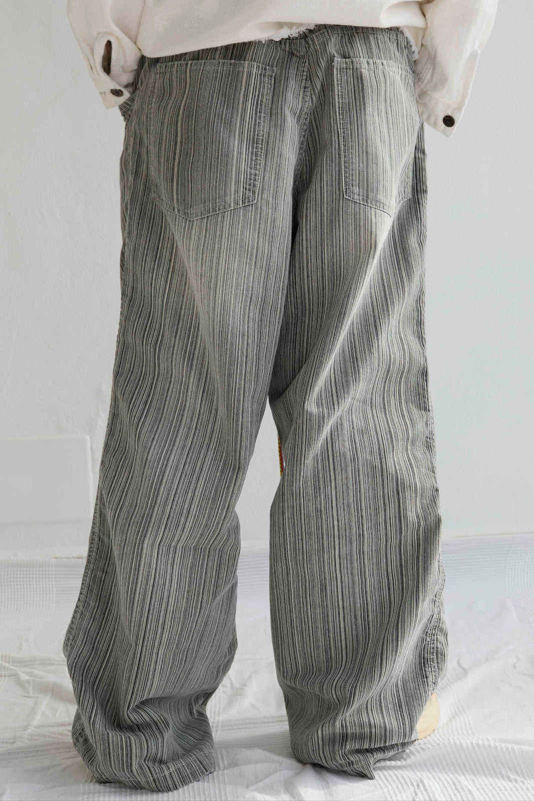 P82 Katmandu 9oz Multi Stripe Sun Faded Dye Khaki
