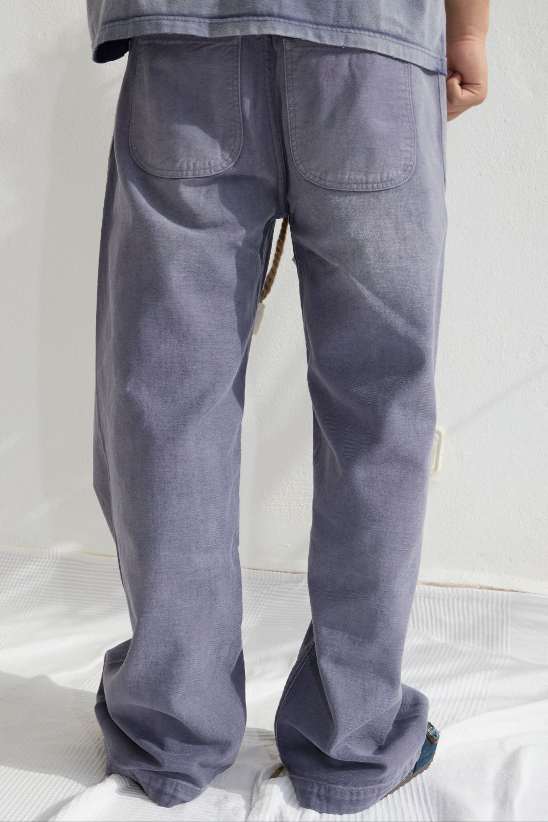 P83 Sailor 9oz Linen/Organic Cotton Sun Faded Dye Navy