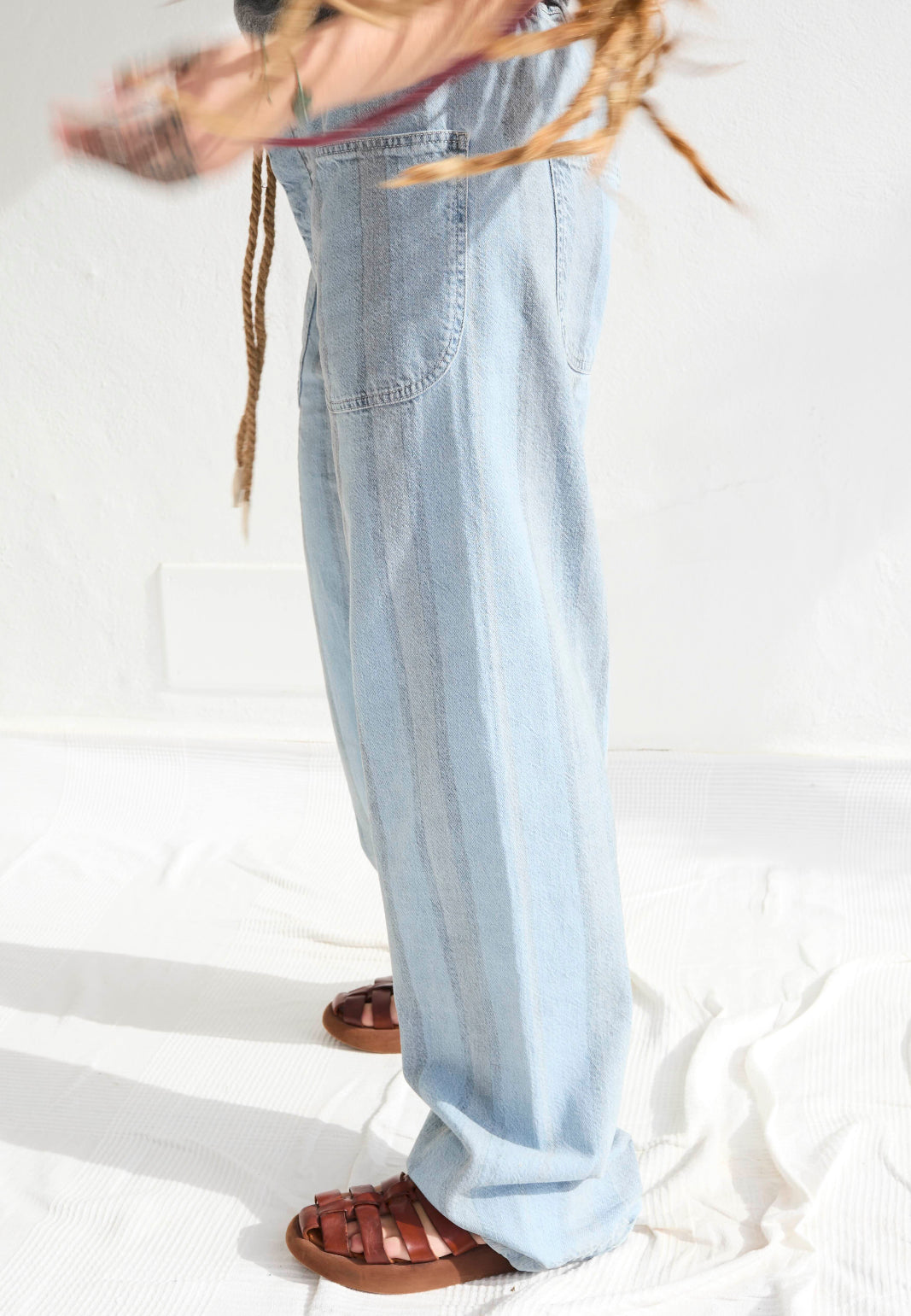 P85 HBT 9oz Denim & Recycled Cotton Laser Stripe