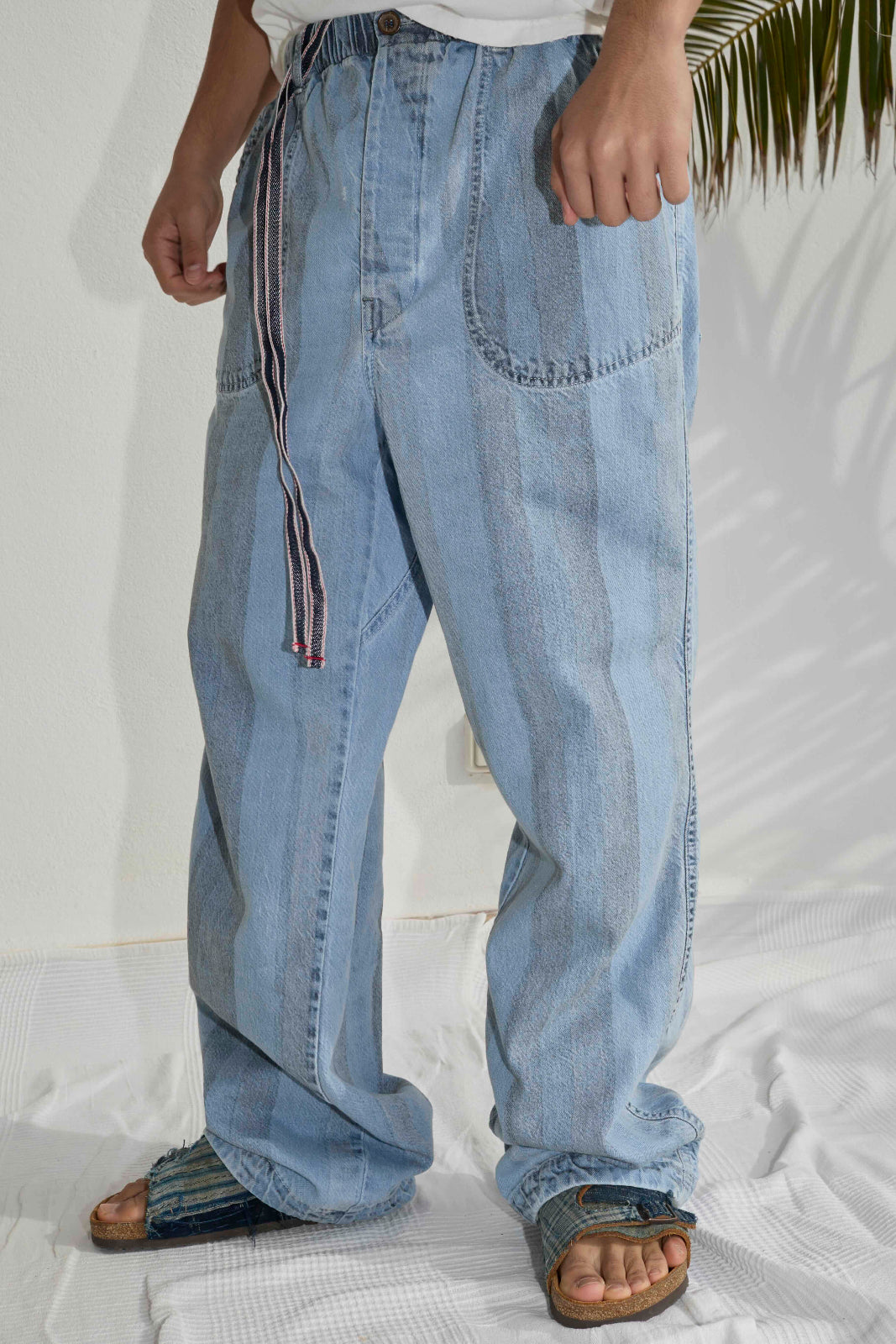P85 HBT 9oz Denim & Recycled Cotton Laser Stripe