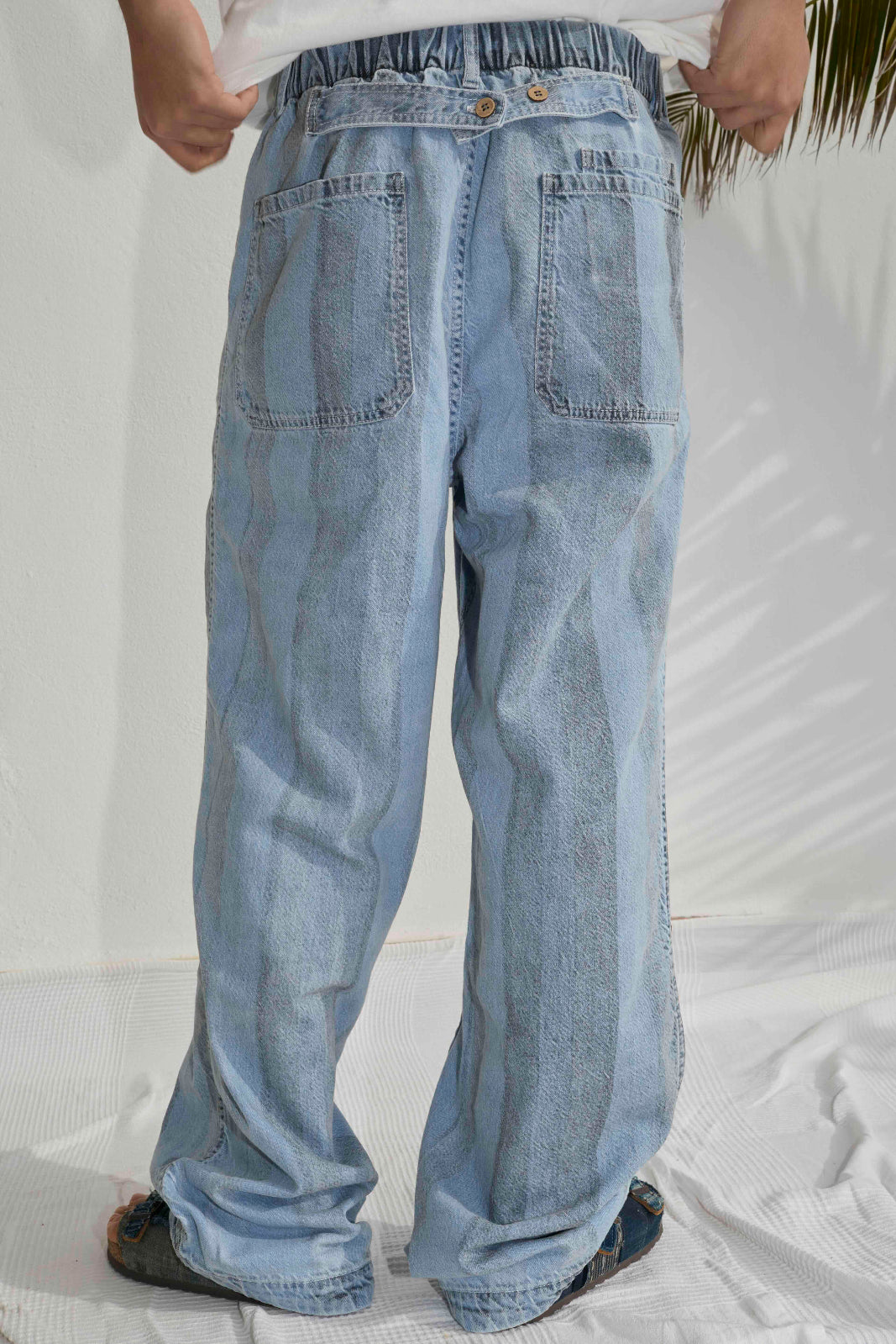 P85 HBT 9oz Denim & Recycled Cotton Laser Stripe