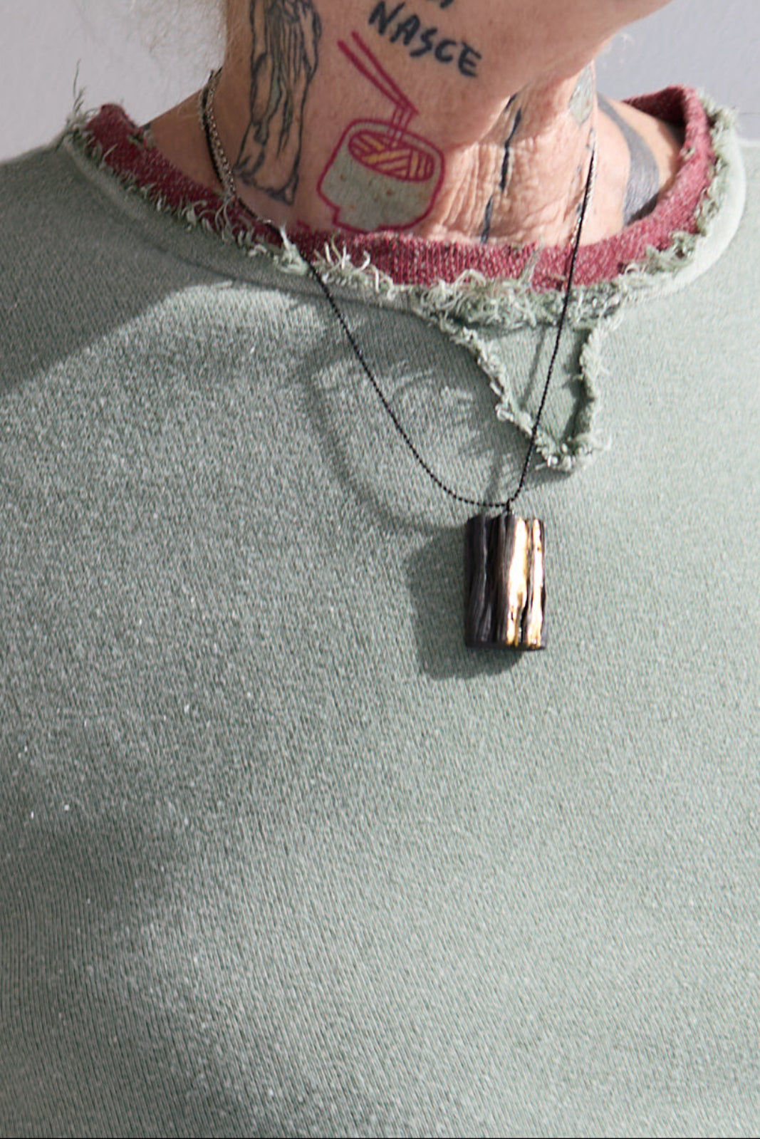 Recycle Sweat 100% Cotton French Terry Sun Faded Dye Army Green