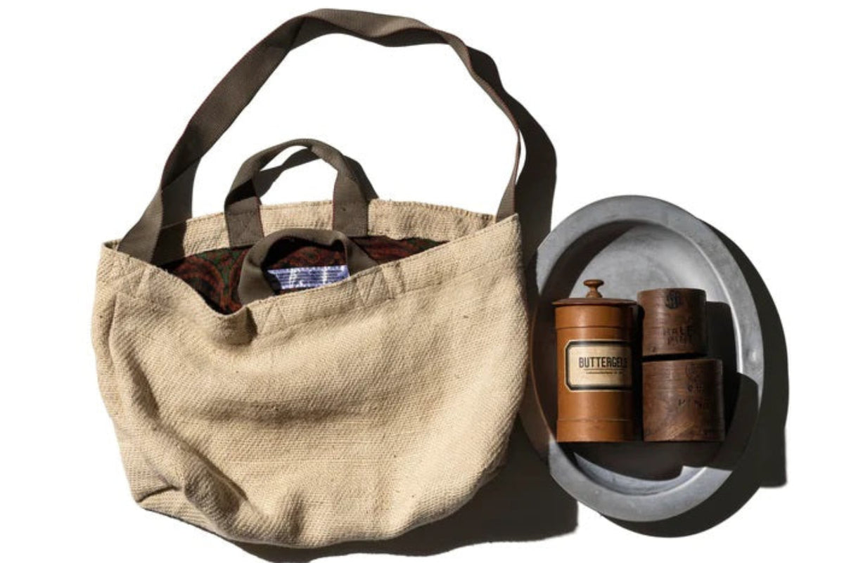 ZZ-503691 Jute Grain Shoulder Bag