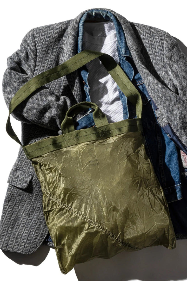 ZZ-504131 Vintage Parachute Light 2-Way Bag Olive