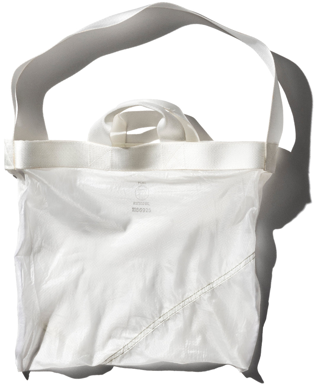 ZZ-504148 Vintage Parachute Light 2-Way Bag White