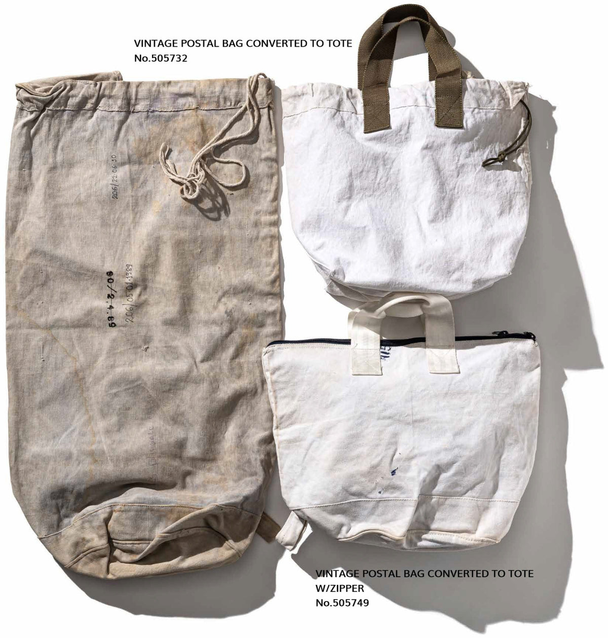 ZZ-505732 Limited Edition Vintage Postal Bag Tote