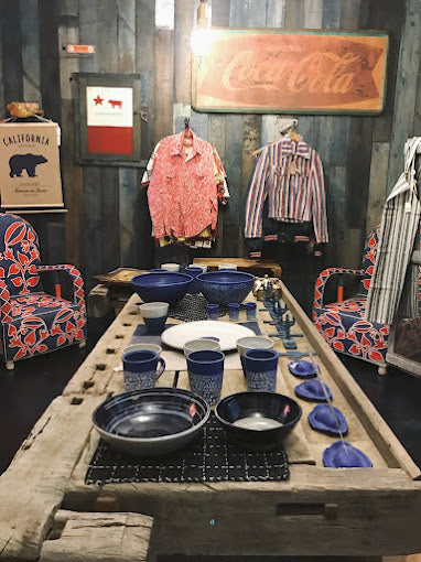 La Brea clothing racks